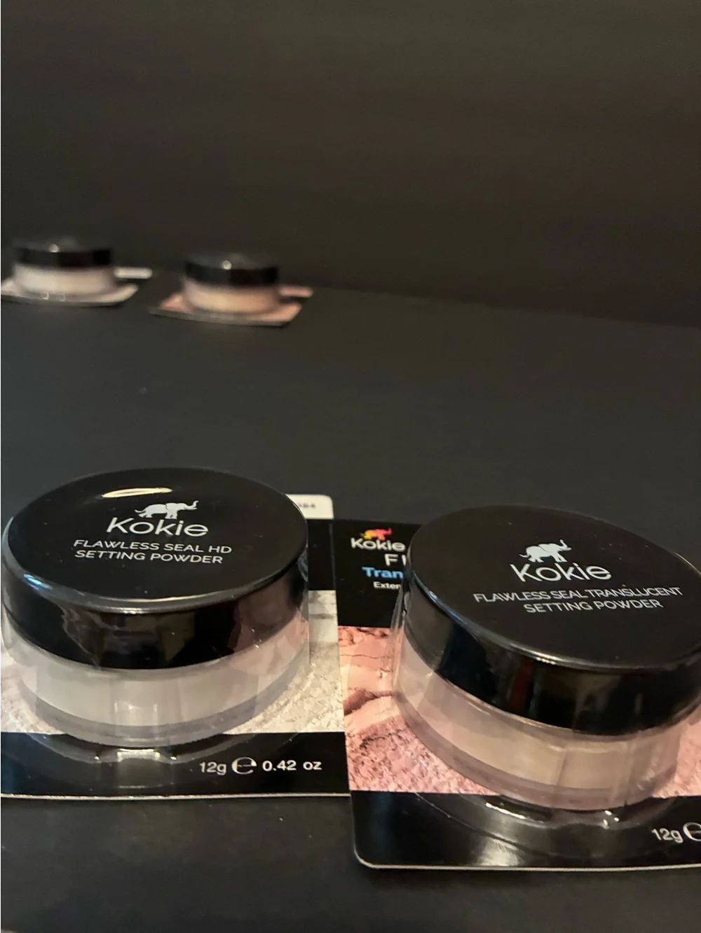 Kokie Flawless Seal setting powder bundle